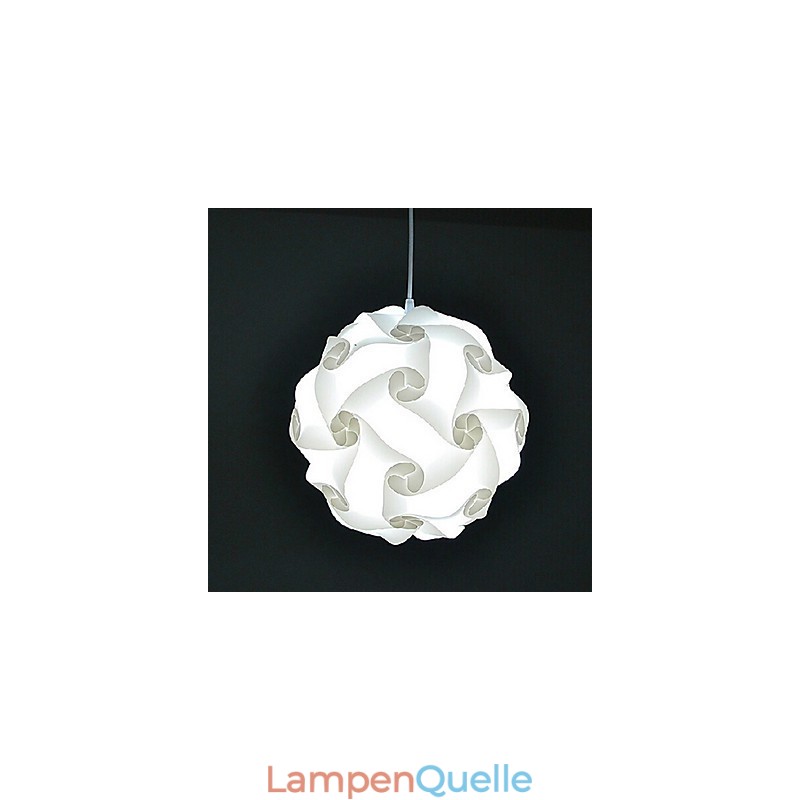 DIY Moderne Pendelleuchte Kugel 40cm