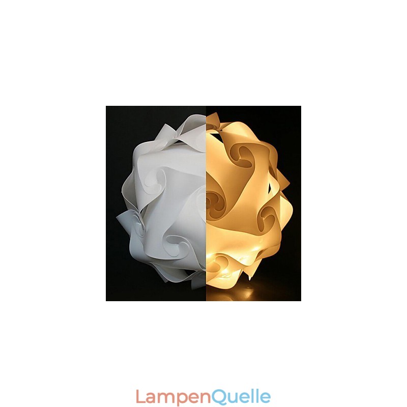 DIY Moderne Pendelleuchte Kugel 40cm