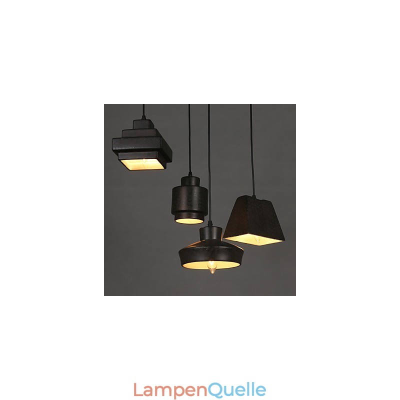 Amerikanischen Land Retro Glas Kronleuchter Rostig Sitzen Droplight