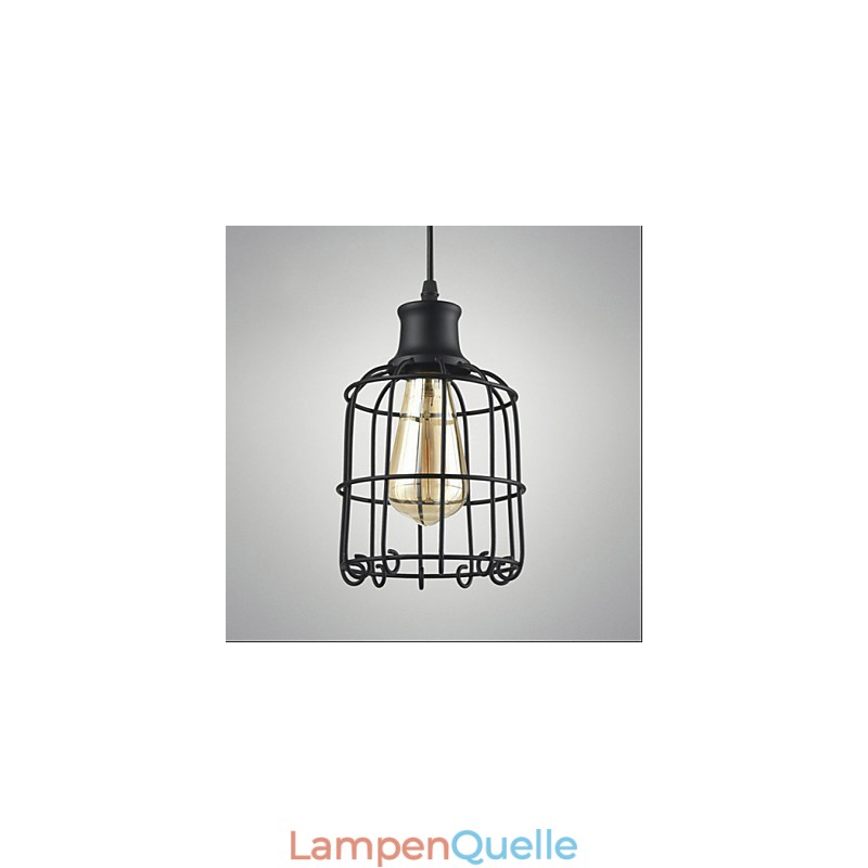 Edison Vintage Licht Anhänger Lampe Leuchte Kronleuchter Käfig Lampenschirm