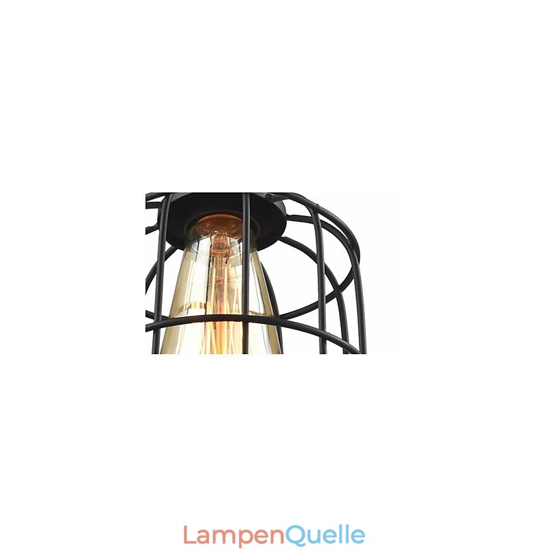 Edison Vintage Licht Anhänger Lampe Leuchte Kronleuchter Käfig Lampenschirm