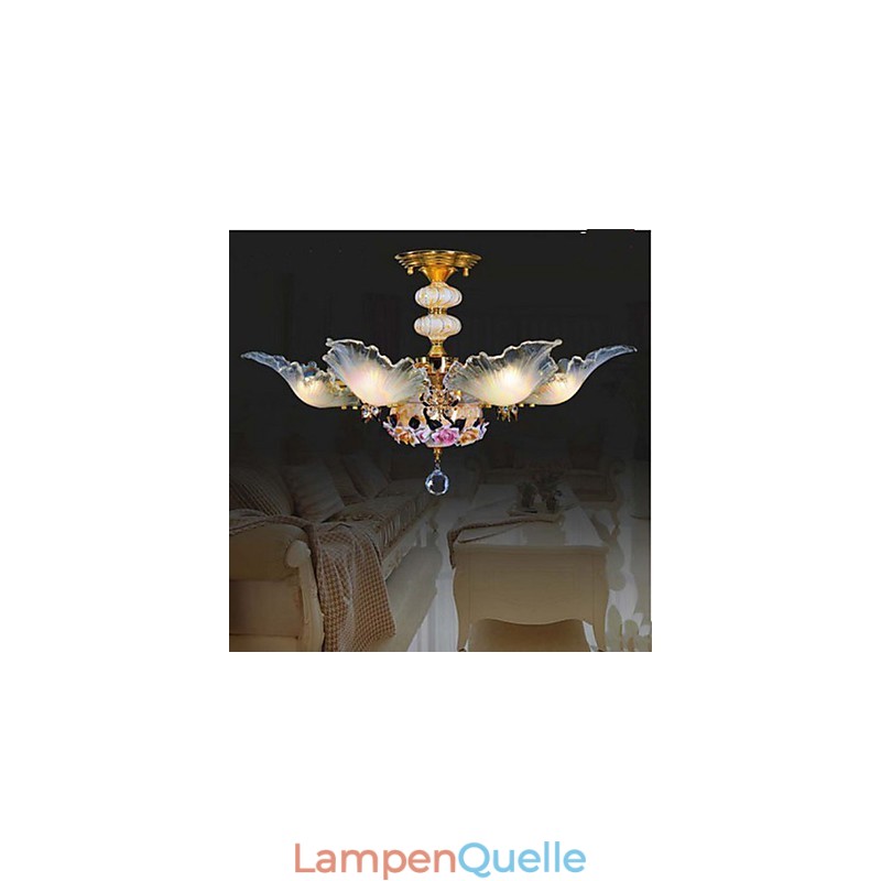 Keramik Deckenleuchte Lampe 6