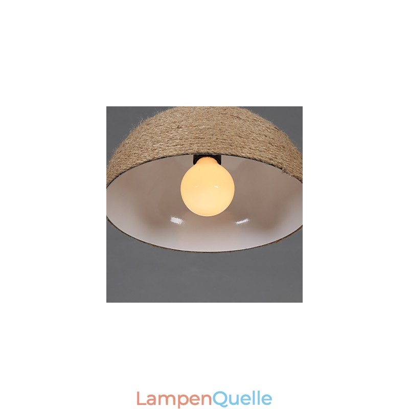 30 * Wiederherstellung alter Wege Die nordische Idee Halbkreis Kamin Hand Hanfseil Droplight