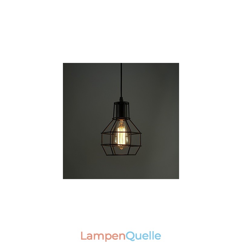 Pendelleuchten Traditionell Klassisch Vintage Retro Landhaus Garage Metall