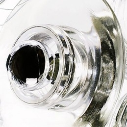 Moderne zeitgenössische Pendelleuchte aus Glas