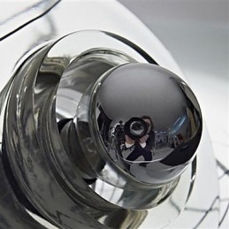 Moderne zeitgenössische Pendelleuchte aus Glas