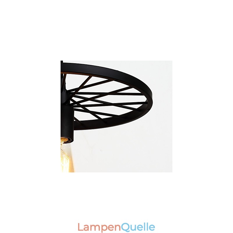 Loft Retro Pendelleuchten Amerikanischen land schmiedeeisen Kronleuchter industriellen stil
