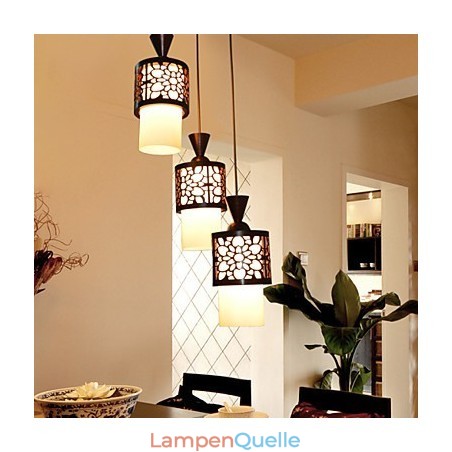 Moderne chinesische Art klassische Massivholz Trommel kreative Single Head Droplight Lampe Licht Moderne chinesische Art klassische Massivholz Trommel kreative Single Head Droplight Lampe Licht