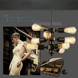 Edison Retro-Kronleuchter