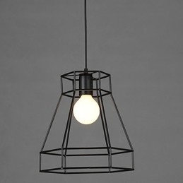 Geometrische Linie Diamant Schmiedeeisen Kronleuchter Pendelleuchte Moderne Zeitgenössische