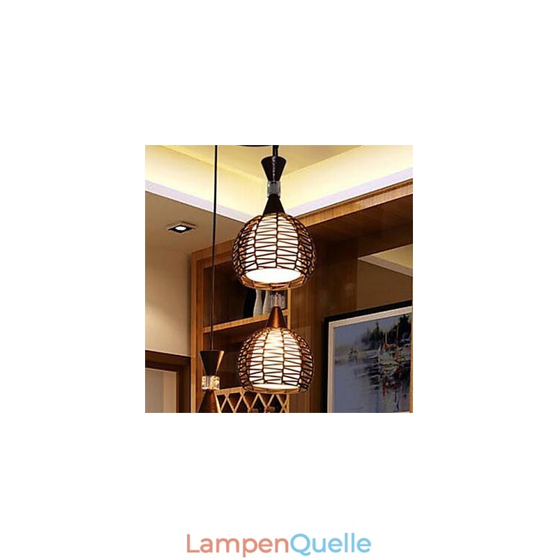 Ländlichen Cany Kunst Weben Klassische Vertraglich Droplight Lampe Licht