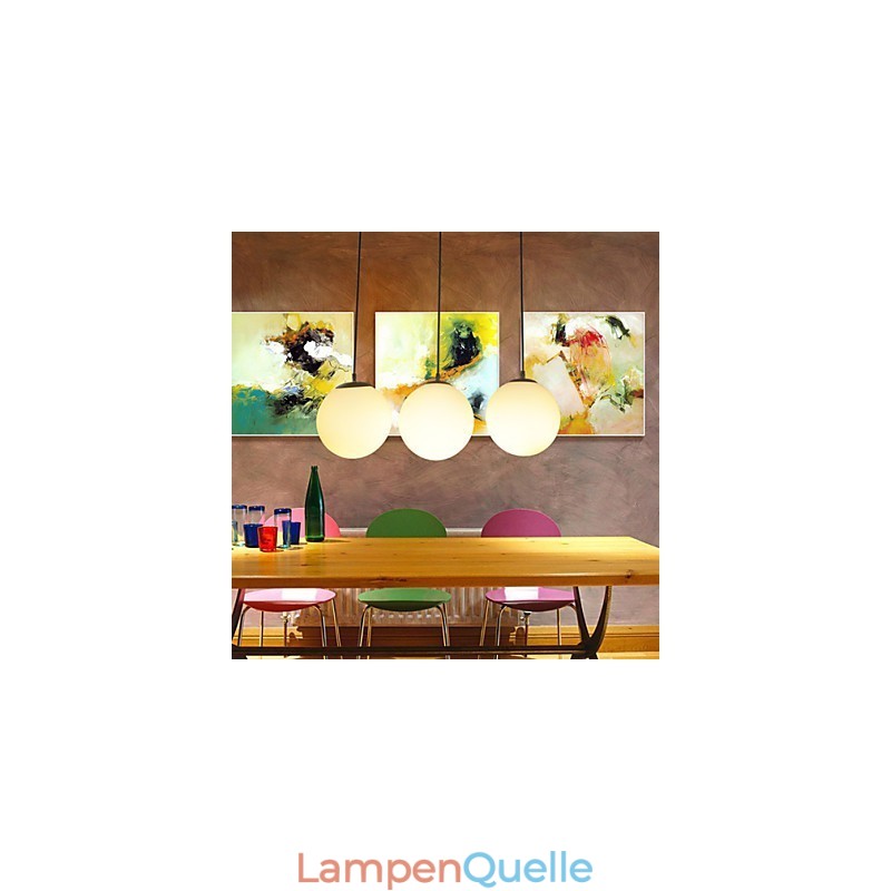 Glaskugel Kronleuchter Sphärisches Licht Einfache Einzelkopf Droplight Lampe Beleuchtung