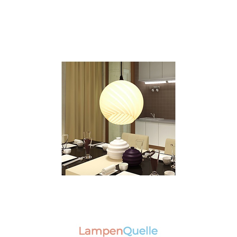 Moderne und vertraglich L Kreative Glas Mahlzeiten Kronleuchter Lampe Licht