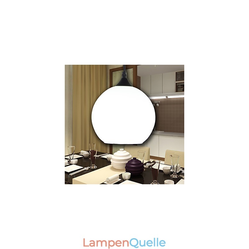 Moderne und vertraglich L Kreative Glas Mahlzeiten Kronleuchter Lampe Licht