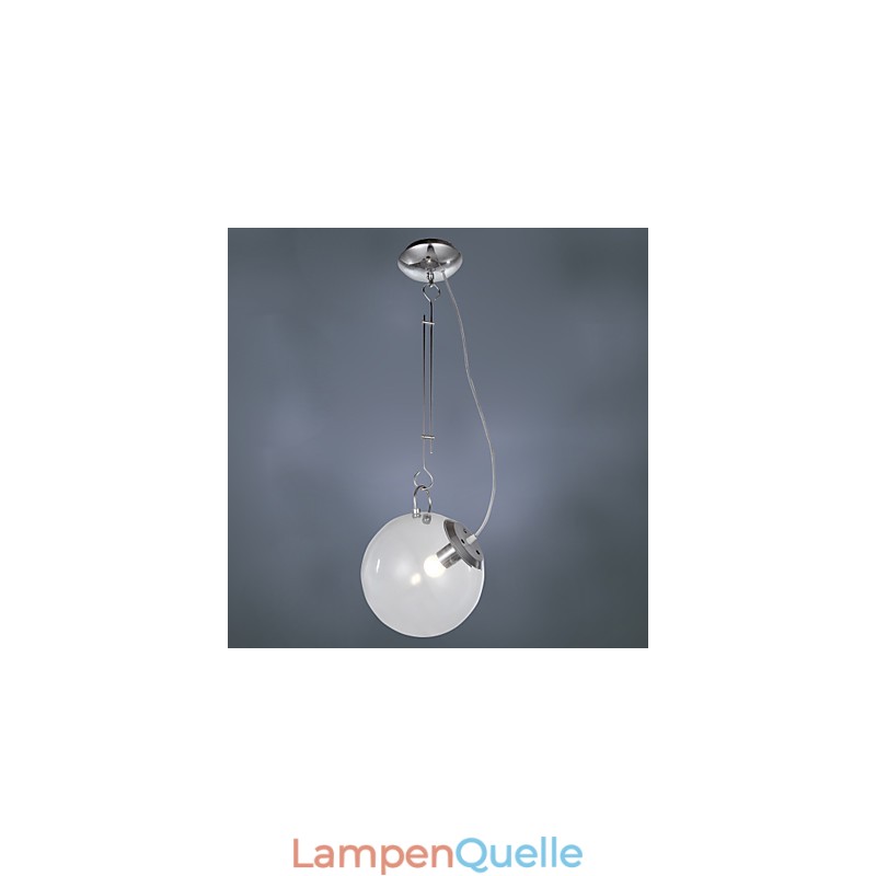 Moderne Pendelleuchte im zeitgenössischen Mini-Stil mit Gemälde