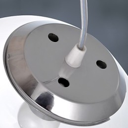 Moderne Pendelleuchte im zeitgenössischen Mini-Stil mit Gemälde