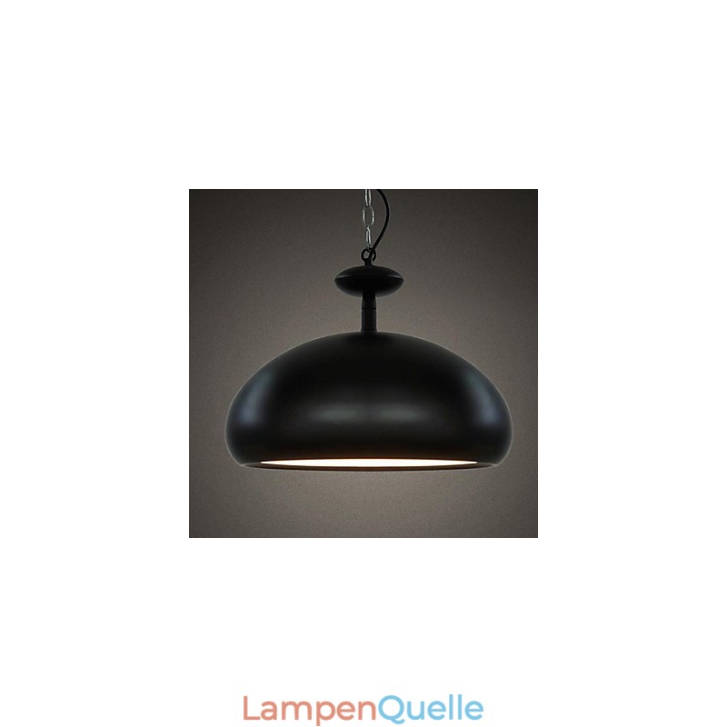Moderne zeitgenössische Retro-Pendelleuchte mit Schalenmalerei