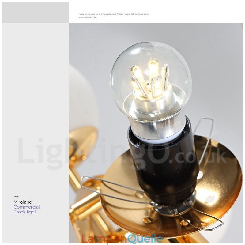 Moderner zeitgenössischer Kronleuchter mit 16 Lichtern, Glasschirm und Lampe
