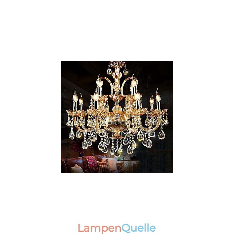 Kronleuchter Kristall Modern Zeitgenössisch Traditionell Klassisch Glas