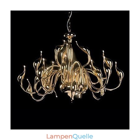 Moderne Kronleuchter Licht 24 Lichter G4 Vergoldung Moderne Kronleuchter Licht 24 Lichter G4 Vergoldung