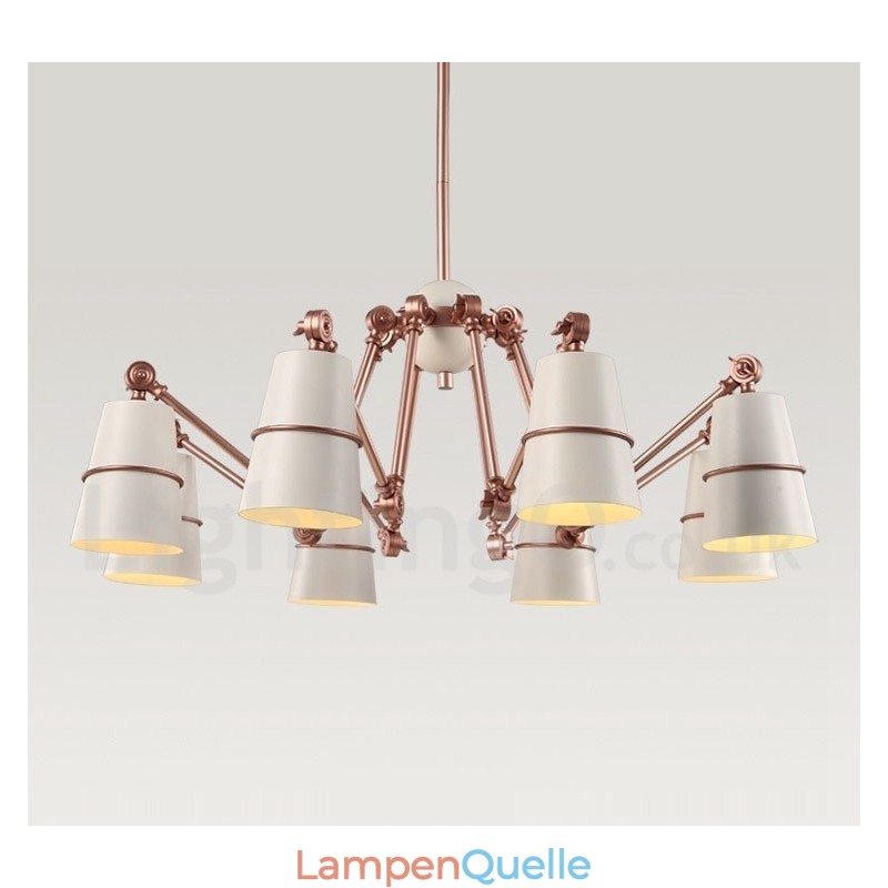 8 Licht Moderne zeitgenössische Kronleuchter Lampe Licht
