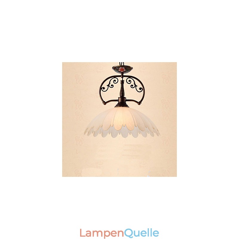 Retro Handgemalte Kunst Pendelleuchte Beleuchtung Lampe Beleuchtung