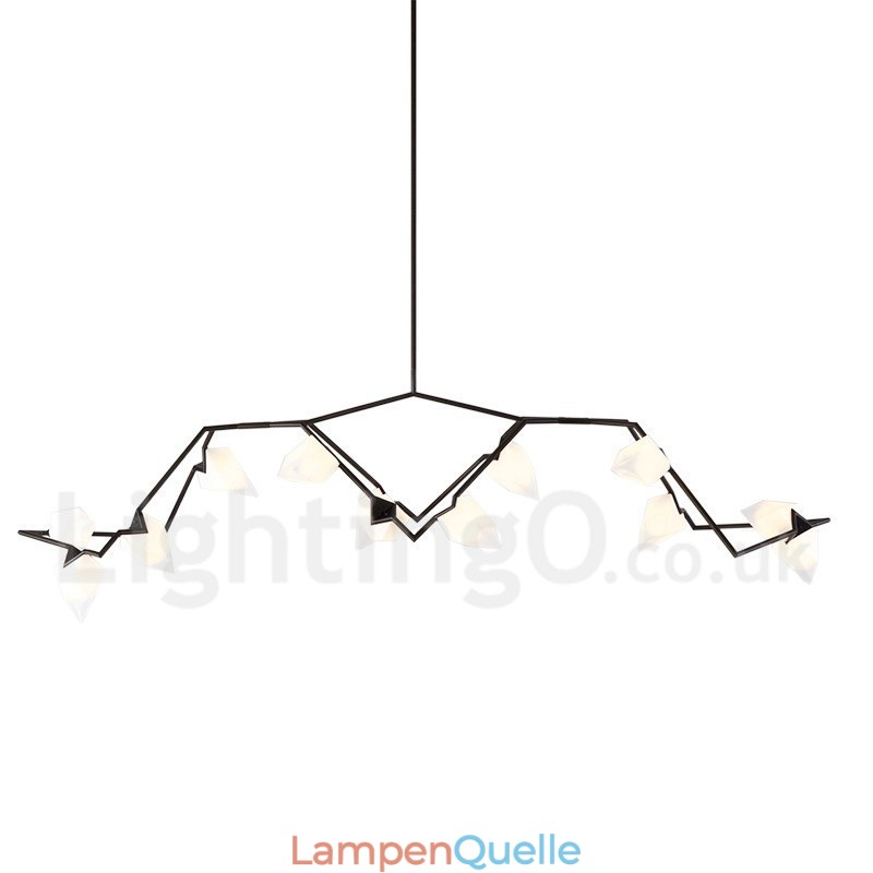 Moderne zeitgenössische 8 Licht Kronleuchter Lampe Licht