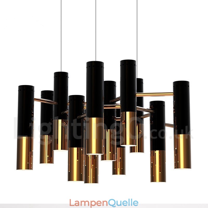 Moderne zeitgenössische 13 Licht Kronleuchter Single Tier Lampe Licht