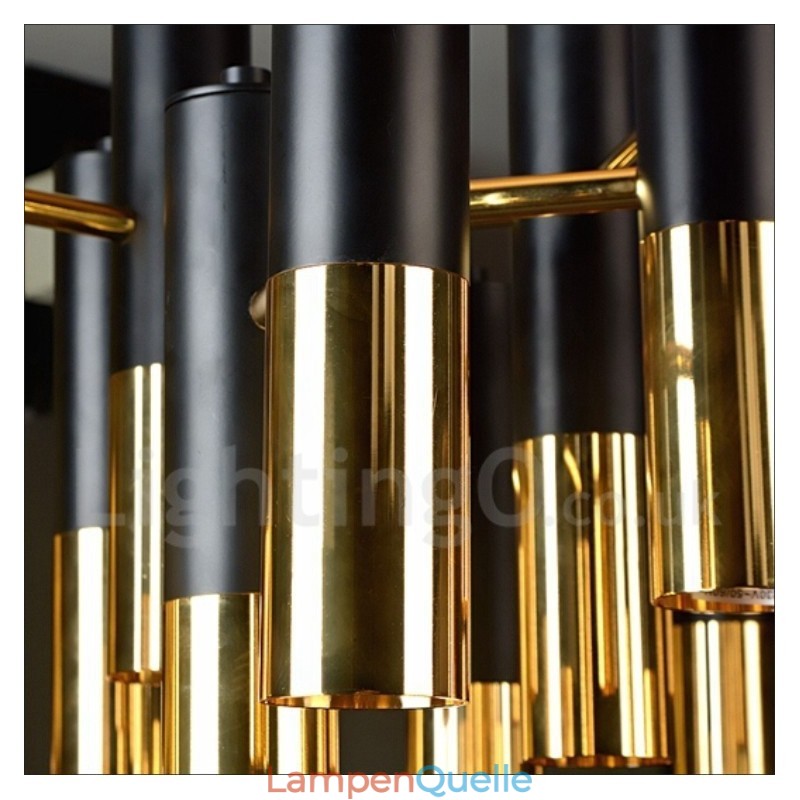 Moderne zeitgenössische 19 Licht Kronleuchter Single Tier Lampe Licht