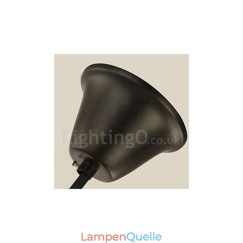 Country Retro 6-flammige einstöckige Kronleuchterlampe