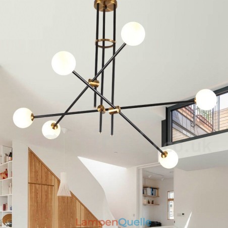 Moderne zeitgenössische 6-Licht 3-Tier Kronleuchter Licht Moderne zeitgenössische 6-Licht 3-Tier Kronleuchter Licht