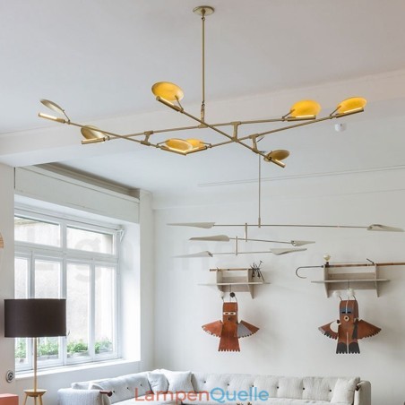 Moderne zeitgenössische 8-Licht-Kronleuchter-Lampe Moderne zeitgenössische 8-Licht-Kronleuchter-Lampe
