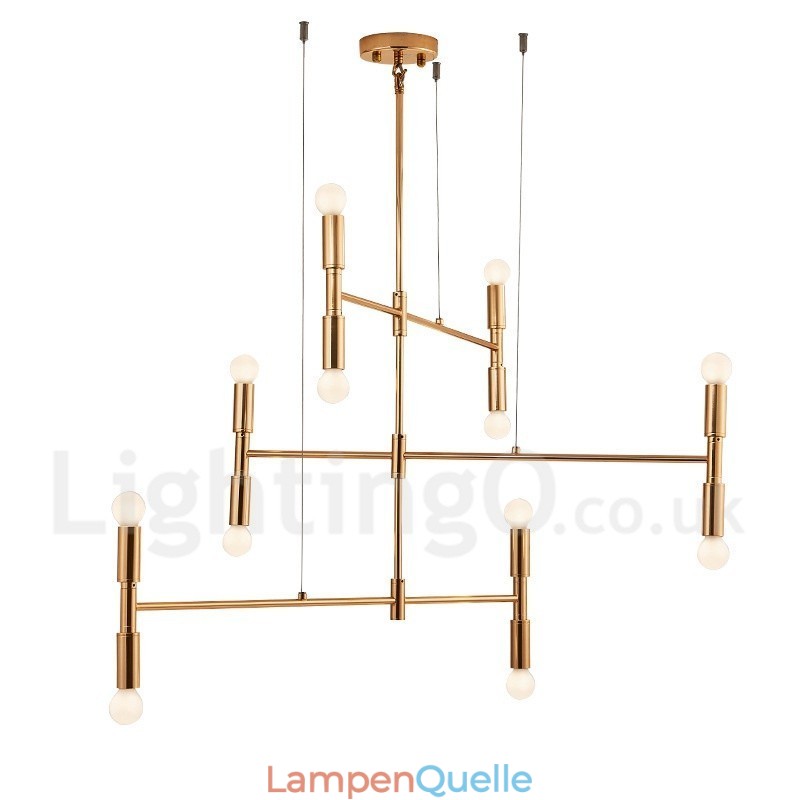 8 Licht 3 Tier Moderne zeitgenössische Kronleuchter Lampe Licht