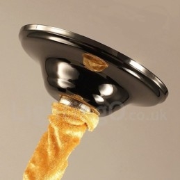 6-flammiger moderner zeitgenössischer einstufiger Kronleuchter