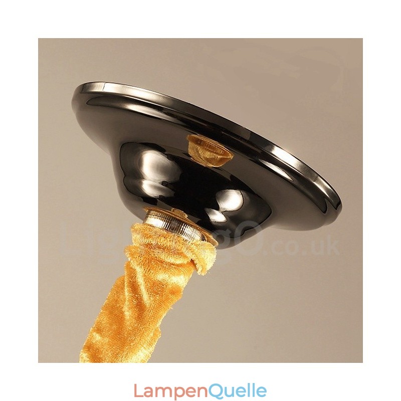 6-flammiger moderner zeitgenössischer einstufiger Kronleuchter