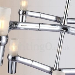 12 Licht 3 Tier Moderne zeitgenössische Kronleuchter Lampe Licht