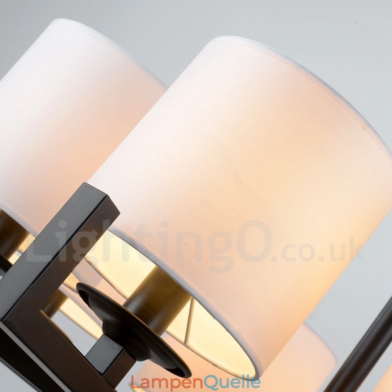 Moderne zeitgenössische 8 Licht Single Tier Kronleuchter Lampe Licht