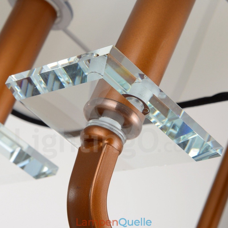 Moderne zeitgenössische 6 Licht Single Tier Kronleuchter Lampe Licht