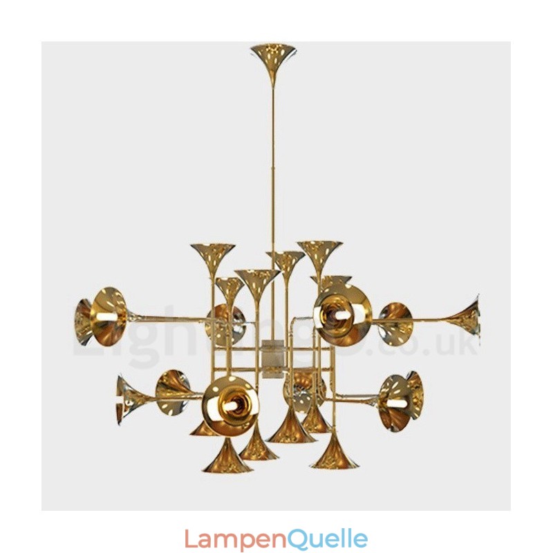24 Licht Kronleuchter Lampe Moderne zeitgenössische Stil Licht
