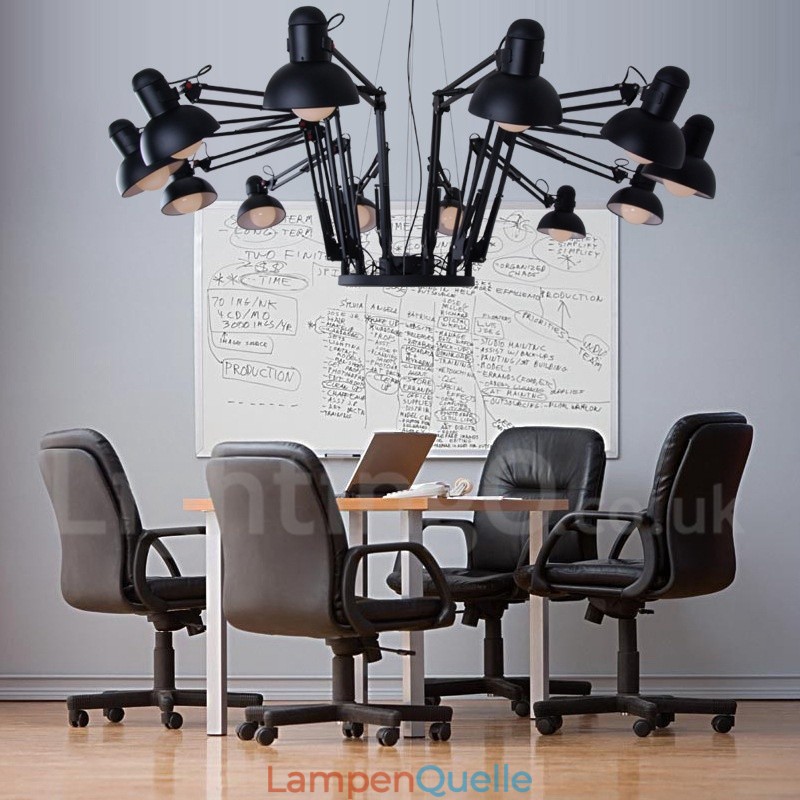 12 Licht Moderne Zeitgenössische Single-Tier Kronleuchter Lampe Licht