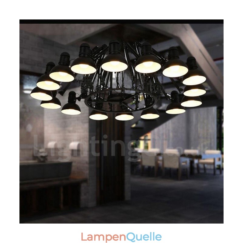 16 Licht Moderne Zeitgenössische Single-Tier Kronleuchter Lampe Licht