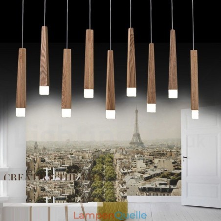 1 Licht Moderne zeitgenössische Holz Pendelleuchte 1 Licht Moderne zeitgenössische Holz Pendelleuchte