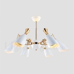 Moderne zeitgenössische 6-Licht-Kronleuchterlampe