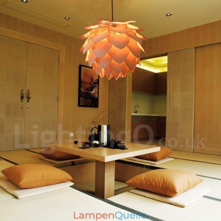 Rustikale Lodge Holz-Pendelleuchte mit Tannenzapfen Rustikale Lodge Holz-Pendelleuchte mit Tannenzapfen