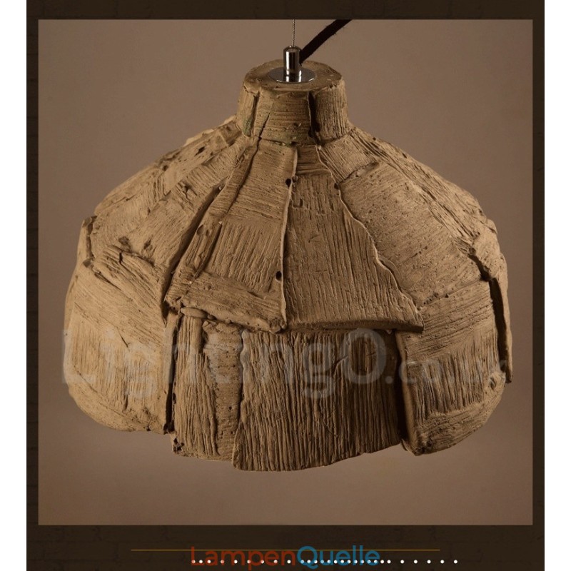 Vintage Beton Pendelleuchte
