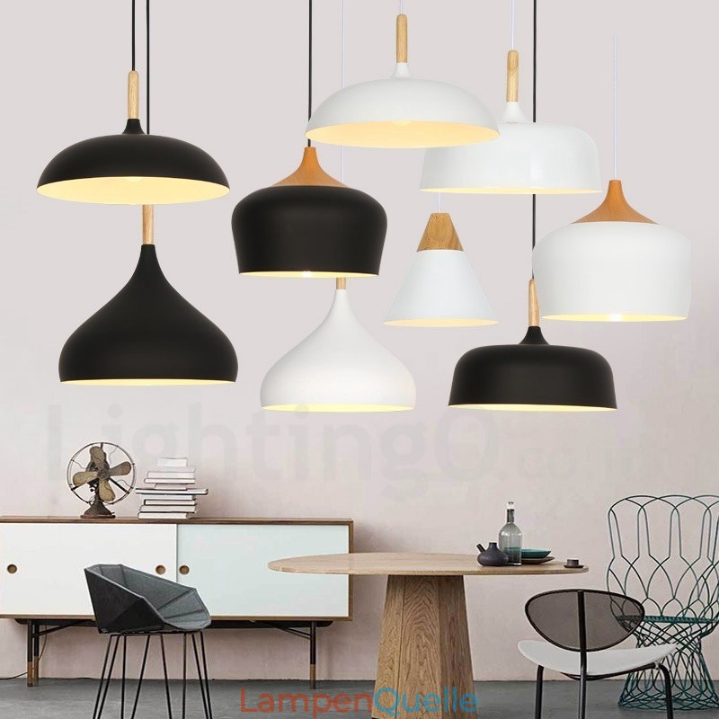 Moderne zeitgenössische Pendelleuchte mit 1 Licht