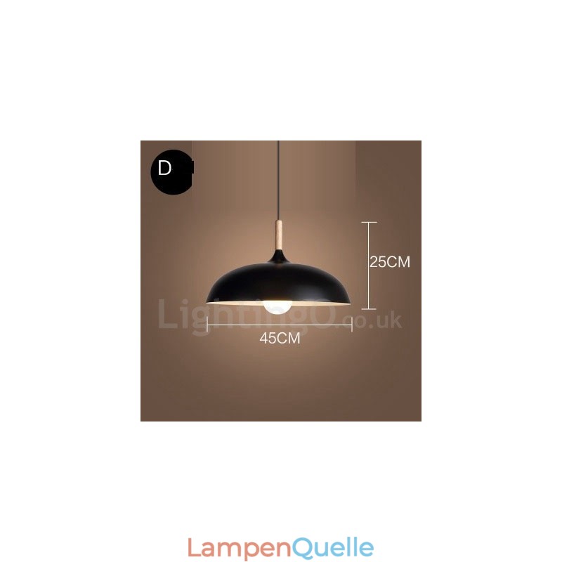 Moderne zeitgenössische Pendelleuchte mit 1 Licht