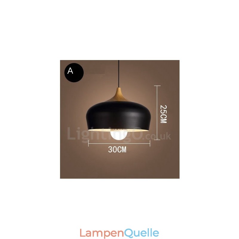 Moderne zeitgenössische Pendelleuchte mit 1 Licht