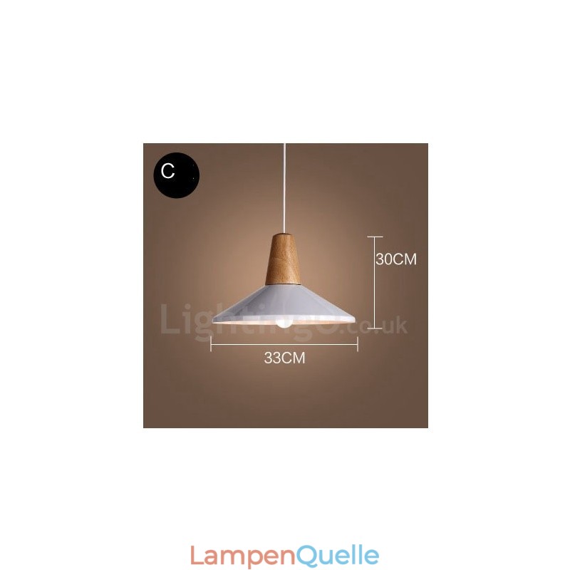 Moderne zeitgenössische Pendelleuchte mit 1 Licht