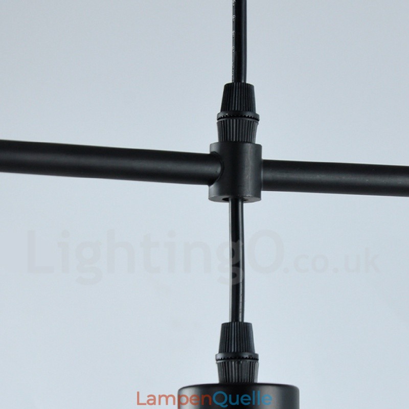 Moderne zeitgenössische Pendelleuchte aus Metall mit 1 Licht